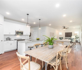 Dining Area and Living Room